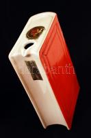 Barack likőrös porcelán flaska, hibátlan, 19x12x5 cm