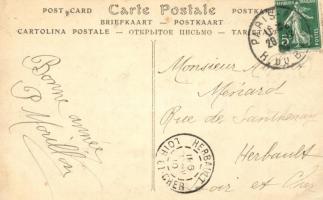 5 db háború előtti, beltéri nézetű külföldi képeslap (iskola, klubszoba, szanatórium) / 5 mixed pre-...