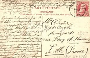 5 db háború előtti, beltéri nézetű külföldi képeslap (iskola, klubszoba, szanatórium) / 5 mixed pre-...