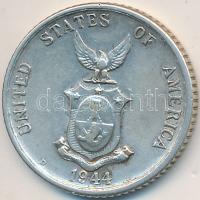 Fülöp Szigetek/Amerikai Egyesült Államok Közigazgatás 1944D 10c Ag T:2-
Philippines/United States Ad...