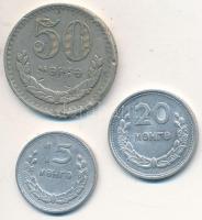 Mongólia 1959. 15M + 20M + 1980. 50M T:2,2- Mongolia 1959. 15 Mongo + 20 Mongo + 1980. 50 Mongo C:XF,VF