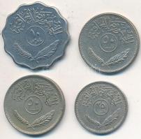 Irak ~1970-1980. 4db klf fémpénz T:2,2-
Iraq ~1970-1980. 4pcs of diff coins C:XF,VF