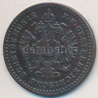 Ausztria / magyar verdejel 1858B 5/10Kr T:2-
Unger III. 1485.a