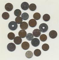 1927-1939. 1f (11x) + 1928-1944. 2f (12x) + 1940-1942. 10f (2x) + 1941-1943. 20f (2x) T:vegyes