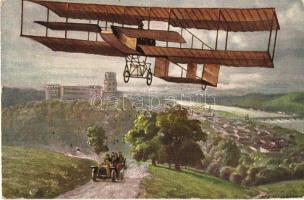 Henri Farmanns Aeroplan, Theo Stroefer Serie 1053/6. s: Hildebrandt