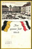 'Hoch Österreich' 'Aus grosser Zeit' / Austrian patriotic propaganda, 3 postcard...