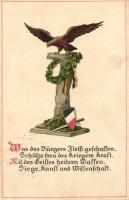 'Hoch Österreich' 'Aus grosser Zeit' / Austrian patriotic propaganda, 3 postcard...