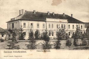 Félixfürdő, Viktória szálloda, Helyfi László kiadása / hotel (EK)