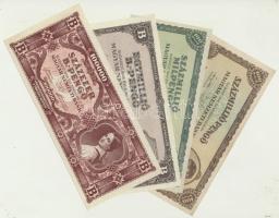 18db-os vegyes, magyar pengő bankjegy tétel T:vegyes