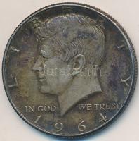 Amerikai Egyesült Államok 1964. 1/2$ Ag "Kennedy" T:2- USA 1964. 1/2$ Ag "Kennedy" C:VF Krause KM#202