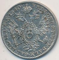 Ausztria 1840A 3Kr Ag T:2
Austria 1840A 3 Kreuzer Ag C:XF
Krause KM#2191