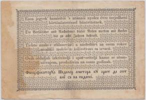 1849. 2Ft "Kincstári utalvány" T:III folt