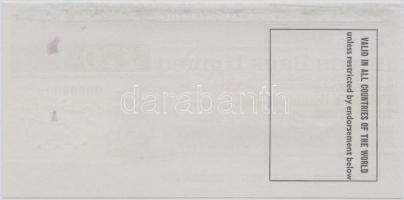 Nagy-Britannia DN "Lloyds Bank Limited" 20Ł "SPECIMEN" utazási csekk T:I
Great B...