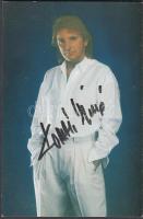 Komár László (1944-2012) magyar énekes aláírása