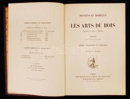 2 db francia művészeti album: Catalogue des objets d'art et d'ameublement. Szerk.: De Bar,...
