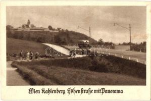 Vienna, Wien; Kahlenberg, Höhenstrasse, autobus