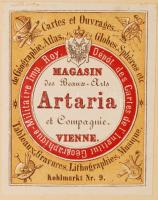 1867 Az Osztrák-Magyar Monarchia térképe. General Strassen und Orstkarte des Österreichischen Kaiser...