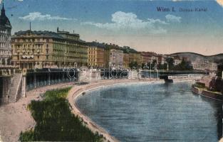 Vienna, Wien; I. Donau-Kanal / Danube Canal