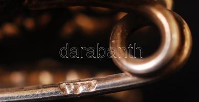 Ezüst (Ag) pillangós filigrán bross, jelzett, 3,5 g /
Silver butterfly brooch, 3,5 g