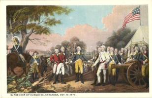 Saratoga, Surrender of Burgoyne s: John Trumbull (EK)