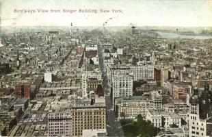 New York from Singer Building, No. 1102. (small tear)