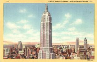 New York, Empire State Building and Midtown