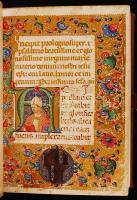 Psalterium Beatae Mariae Virginis. Beatrix királyné imádságoskönyve. A melki apátsági könyvtár 2484....