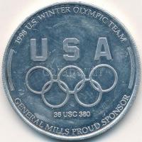 Amerikai Egyesült Államok 1998. "Nagano Téli Olimpia" emlékérem, bob versenyszám T:2
U.S.A...