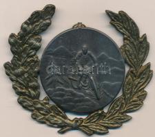1951. MTSB Túraverseny I. helyezett érem, babérlevéllel, szign: Fonyó T:2