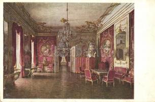 Vienna, Wien, Schönbrunn - series of 8 unused art postcards, pinx. J. Jaunbersin; paper case with th...
