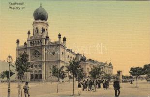 Kecskemét, Rákóczi út, Zsinagóga; Komor Gyula kiadása