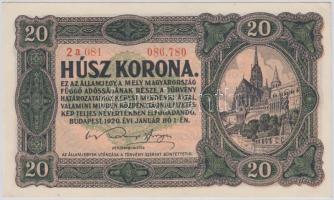 1920. 20K sorszámok között pont T:I-