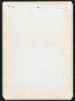 ~1940. "Pesthidegkúti kenyérpótjegy nehéz testi munkások részére" lyukasztásokkal T:II-