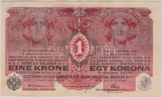 1916. 1K "7000" feletti sorszámmal T:I-,II (hajtatlan)