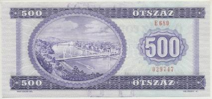 1990. 500Ft nyomdai festékfoltokkal T:I
Adamo F43