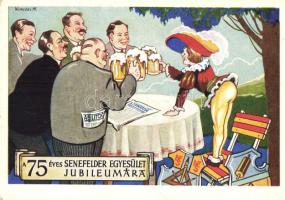 A 75 éves Senefelder Egyesület jubileumára s: Wenczel M.