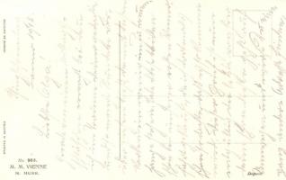 Ich bin müde, rasch in's Bett! M. Munk Vienne Nr. 905