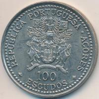 Azori-szigetek 1986. 100E Cu-Ni "10. évfordulója az autonómiának" T:2 Azores 1986. 100 Escudos Cu-Ni "10th Anniversary of Regional Autonomy" C:XF