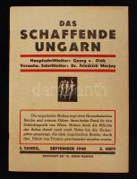 1940 A Változó Magyarország propaganda kiadvány sok képpel / Das Schaffende Ungarn. Propaganda booklet with photos  32p.