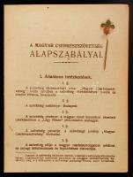 1922 A Magyar Cserkész Szövetség Alapszabályai 24p zománc jelvénnyel