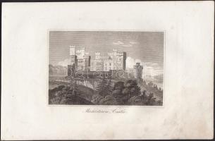 cca 1800 3 db rézmetszet (Edinburgh, Mitchelstown-Castle, Staffa)