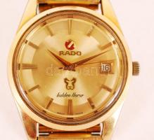 Rado Golden Horse, automata férfi karóra, naptáras, aranyozott, saját csatjával, működik