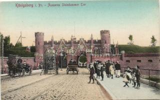 Kaliningrad, Königsberg; Ausseres Steindammer Tor / gate