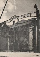 Brzezinka Auschwitz-Birkenau concentration camp, main gate