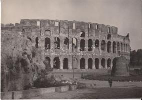 cca 1930 Kerny István (1879-1963): Róma, Colosseum, pecséttel jelzett vintage fotó, 16x23 cm