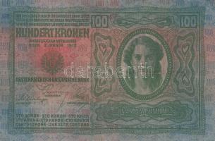 1912. 100K (2x) klf változat + 1913. 20K + 1915. 10K mindegyik "KOMÁROM MEGYE KOCS KÖZSÉG GESZT...