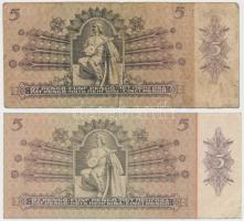 1930. 20P (3x) + 1939. 5P (2x) T:vegyes