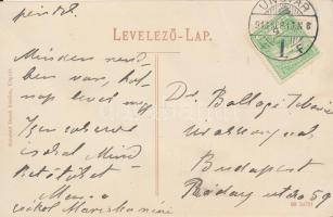 Ungvár, Fehér Hajó épület, Steinfeld Dezső, Halász Bertalan és Rosenfeld S. kereskedései / shops