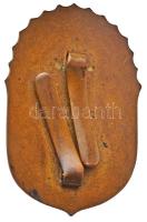 1924. "Vitézi Jelvény" zománcozott kitüntetés + Vitézzé avatás oklevele vitéz Lánczos Káro...