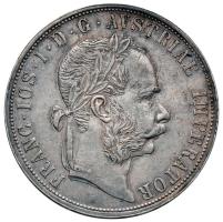 Ausztria 1890. 2Fl Ag "Ferenc József" Bécs (24,7g) T:2- ph. Austria 1890. 2 Florin Ag "Franz Joseph" Vienna (24,7g) C:VF edge error Krause KM# 2233